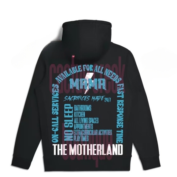 Mama Motherland Tour Front and back Hoodie - Picture 1 of 2
